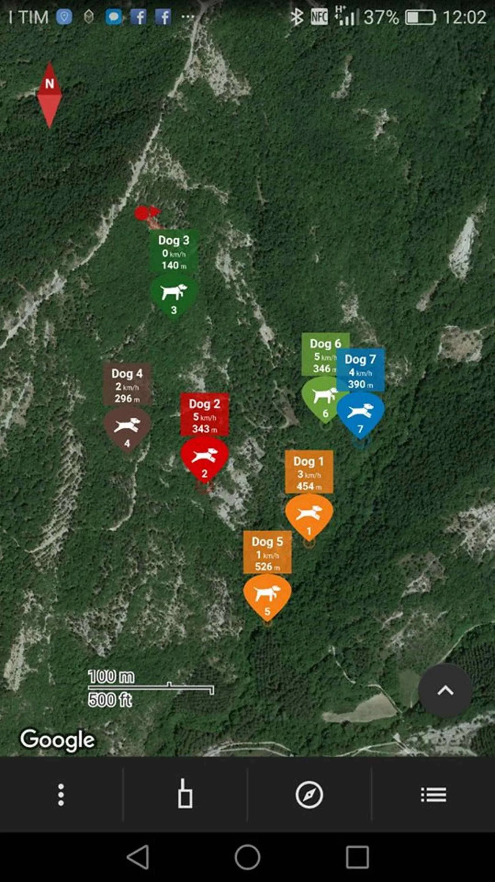 App x30 telefono cartografia satellitare innovativa