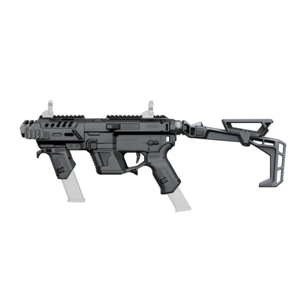P-IX+ AR STYLE Platform per GLOCK - FOLDING STOCK Kit • C&C Hunting ...