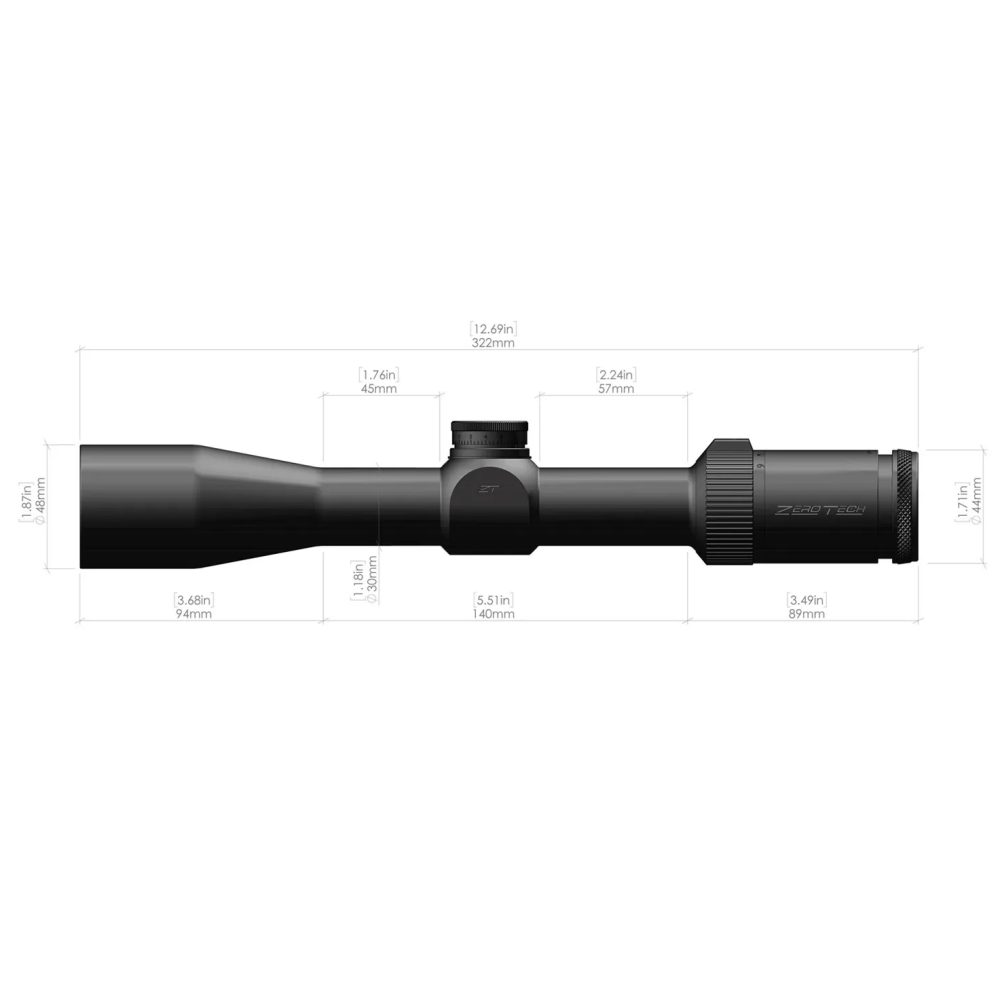 Ottica ZeroTech Thrive 3-9x40 - immagine 3